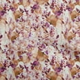 thumbnail image 1 of oneOone Polyester Spandex Purple Fabric Floral Texture Sewing Material Print Fabric By The Yard 56 Inch Wide, 1 of 4
