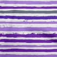 thumbnail image 1 of oneOone Polyester Spandex Purple Fabric Stripes Craft Projects Decor Fabric Printed By The Yard 56 Inch Wide, 1 of 4
