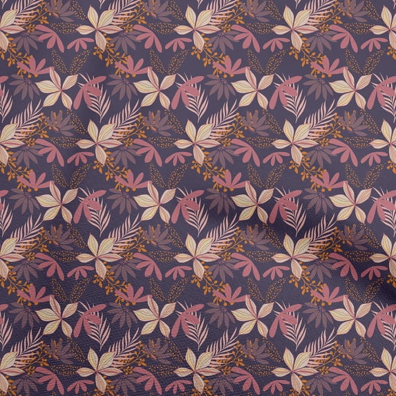 oneOone Polyester Spandex Purple Fabric Tropical Sewing Fabric By The Yard Printed Diy Clothing Sewing Supplies 56 Inch Wide