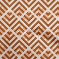 thumbnail image 1 of oneOone Polyester Spandex Rust Brown Fabric Geometric Quilting Supplies Print Sewing Fabric By The Yard 56 Inch Wide, 1 of 4