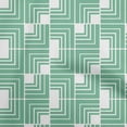 thumbnail image 1 of oneOone Polyester Spandex Sea Green Fabric Geometric Sewing Material Print Fabric By The Yard 56 Inch Wide, 1 of 4