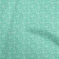 thumbnail image 1 of oneOone Polyester Spandex Sea Green Fabric Mushroom Diy Clothing Quilting Fabric Print Fabric By Yard 56 Inch Wide, 1 of 5