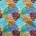 thumbnail image 1 of oneOone Polyester Spandex Sea Green Fabric Tropical Leaf Craft Projects Decor Fabric Printed By The Yard 56 Inch Wide, 1 of 4