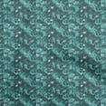 thumbnail image 1 of oneOone Polyester Spandex Teal Blue Fabric Asian Tie & Dye Sewing Material Print Fabric By The Yard 56 Inch Wide, 1 of 4
