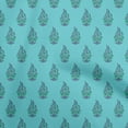 thumbnail image 1 of oneOone Polyester Spandex Turquoise Blue Fabric Block Dress Material Fabric Print Fabric By The Yard 56 Inch Wide, 1 of 4
