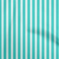 thumbnail image 1 of oneOone Polyester Spandex Turquoise Blue Fabric Stripes Quilting Supplies Print Sewing Fabric By The Yard 56 Inch Wide, 1 of 4