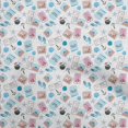 thumbnail image 1 of oneOone Polyester Spandex Turquoise Blue Fabric Travel Fabric For Sewing Printed Craft Fabric By The Yard 56 Inch Wide, 1 of 4