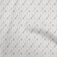 thumbnail image 1 of oneOone Polyester Spandex Turquoise Blue Fabric Watercolor Floral Quilting Supplies Print Sewing Fabric By The Yard 56 Inch Wide, 1 of 4