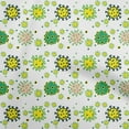 thumbnail image 1 of oneOone Polyester Spandex White Fabric Medical Diy Clothing Quilting Fabric Print Fabric By Yard 56 Inch Wide, 1 of 4