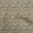 thumbnail image 1 of oneOone Polyester Spandex Yellow Fabric African Sewing Fabric By The Yard Printed Diy Clothing Sewing Supplies 56 Inch Wide, 1 of 4