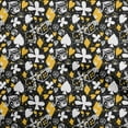thumbnail image 1 of oneOone Polyester Spandex Yellow Fabric Poker Card Fabric For Sewing Printed Craft Fabric By The Yard 56 Inch Wide, 1 of 4