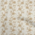 thumbnail image 1 of oneOone Rayon Beige Fabric Asian Floral Dress Material Fabric Print Fabric By The Yard 56 Inch Wide, 1 of 4