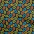 thumbnail image 1 of oneOone Rayon Black Fabric Paisleys Sewing Craft Projects Fabric Prints By Yard 56 Inch Wide, 1 of 1