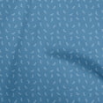 thumbnail image 1 of oneOone Rayon Blue Fabric Snowflake,Cap & Socks Fabric For Sewing Printed Craft Fabric By The Yard 56 Inch Wide, 1 of 5