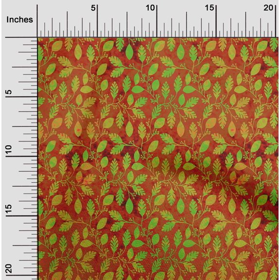 oneOone Rayon Brown Fabric Batik Sewing Material Print Fabric By The Yard 56 Inch Wide - AA