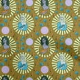 thumbnail image 1 of oneOone Rayon Dark Olive Green Fabric Christmas Jesus Birth Quilting Supplies Print Sewing Fabric By The Yard 56 Inch Wide, 1 of 4