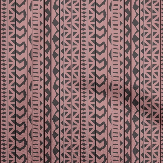 oneOone Rayon Dark Rose Brown Fabric Asian Block Sewing Fabric By The Yard Printed Diy Clothing Sewing Supplies 56 Inch Wide