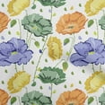 thumbnail image 1 of oneOone Rayon Forest Green Fabric Floral Dress Material Fabric Print Fabric By The Yard 56 Inch Wide, 1 of 4