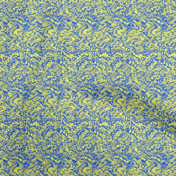 oneOone Rayon Lime Fabric Block Sewing Material Print Fabric By The Yard 56 Inch Wide-FR