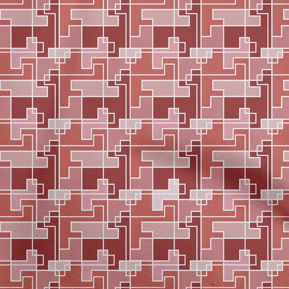 oneOone Rayon Maroon Fabric Abstracts Sewing Fabric By The Yard Printed Diy Clothing Sewing Supplies 56 Inch Wide