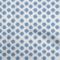 thumbnail image 1 of oneOone Rayon Medium Blue Fabric Block Sewing Craft Projects Fabric Prints By Yard 56 Inch Wide-R7, 1 of 5