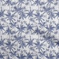 thumbnail image 1 of oneOone Rayon Medium Blue Fabric Tropical Palm Tree Sewing Material Print Fabric By The Yard 56 Inch Wide, 1 of 4