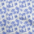 thumbnail image 1 of oneOone Rayon Medium Purple Fabric Tropical Quilting Supplies Print Sewing Fabric By The Yard 56 Inch Wide, 1 of 4