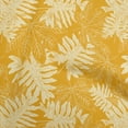 thumbnail image 1 of oneOone Rayon Mustard Yellow Fabric Tropical Dress Material Fabric Print Fabric By The Yard 56 Inch Wide, 1 of 4