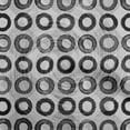 thumbnail image 1 of oneOone Rayon Navy Gray Fabric Circle Diy Clothing Quilting Fabric Print Fabric By Yard 56 Inch Wide, 1 of 4