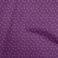 thumbnail image 1 of oneOone Rayon Purple Fabric Cherry Craft Projects Decor Fabric Printed By The Yard 56 Inch Wide, 1 of 4
