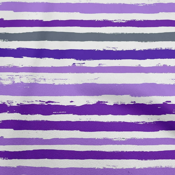 oneOone Rayon Purple Fabric Stripes Quilting Supplies Print Sewing Fabric By The Yard 56 Inch Wide