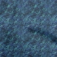 thumbnail image 1 of oneOone Rayon Teal Blue Fabric Aian Batik Fabric For Sewing Printed Craft Fabric By The Yard 56 Inch Wide, 1 of 4