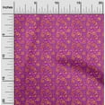thumbnail image 1 of oneOone Rayon Violet Fabric Batik Sewing Craft Projects Fabric Prints By Yard 56 Inch Wide, 1 of 6