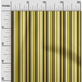 thumbnail image 1 of oneOone Rayon Yellow Fabric Stripes Fabric For Sewing Printed Craft Fabric By The Yard 56 Inch Wide-IFO, 1 of 6