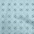 thumbnail image 1 of oneOone Silk Tabby Baby Blue Fabric Hearts Print Craft Projects Decor Fabric Printed By The Yard 42 Inch Wide, 1 of 5