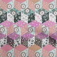 thumbnail image 1 of oneOone Silk Tabby Brown Fabric Floral Diy Clothing Quilting Fabric Print Fabric By Yard 42 Inch Wide, 1 of 4