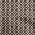 thumbnail image 1 of oneOone Silk Tabby Brown Fabric Geometric Quilting Supplies Print Sewing Fabric By The Yard 42 Inch Wide, 1 of 5