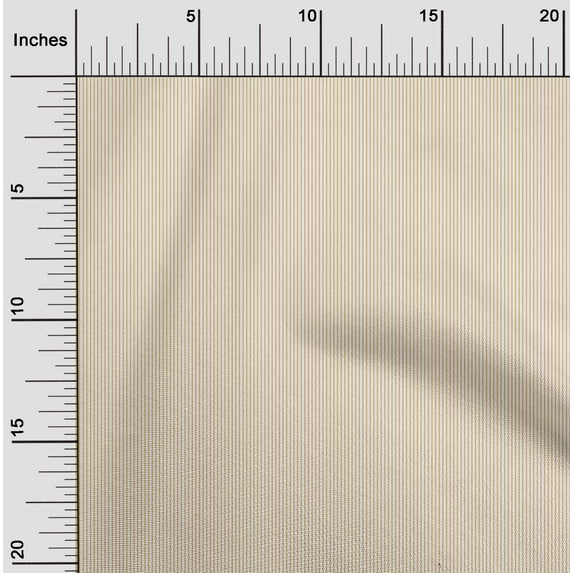 oneOone Silk Tabby Dark Yellow Fabric Pin Stripe Sewing Material Print Fabric By The Yard 42 Inch Wide