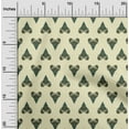 thumbnail image 1 of oneOone Silk Tabby Fabric Floral Block Printed Craft Fabric BTY 42 Inch Wide, 1 of 4