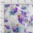 thumbnail image 1 of oneOone Silk Tabby Fabric Flower Watercolor Fabric Prints By Yard 42 Inches Wide, 1 of 4