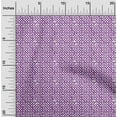 thumbnail image 1 of oneOone Silk Tabby Fabric Geometric Block Print Fabric By Yard 42 Inch Wide, 1 of 4