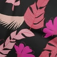 thumbnail image 1 of oneOone Silk Tabby Fuschia Pink Fabric Tropical Sewing Fabric By The Yard Printed Diy Clothing Sewing Supplies 42 Inch Wide, 1 of 4