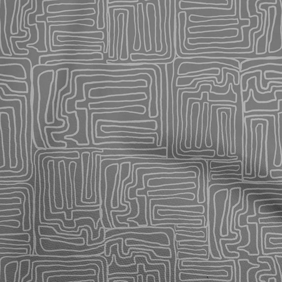 oneOone Silk Tabby Gray Fabric Dot Sewing Fabric By The Yard Printed Diy Clothing Sewing Supplies 42 Inch Wide