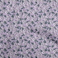 thumbnail image 1 of oneOone Silk Tabby Lavender Fabric Floral Dress Material Fabric Print Fabric By The Yard 42 Inch Wide, 1 of 5