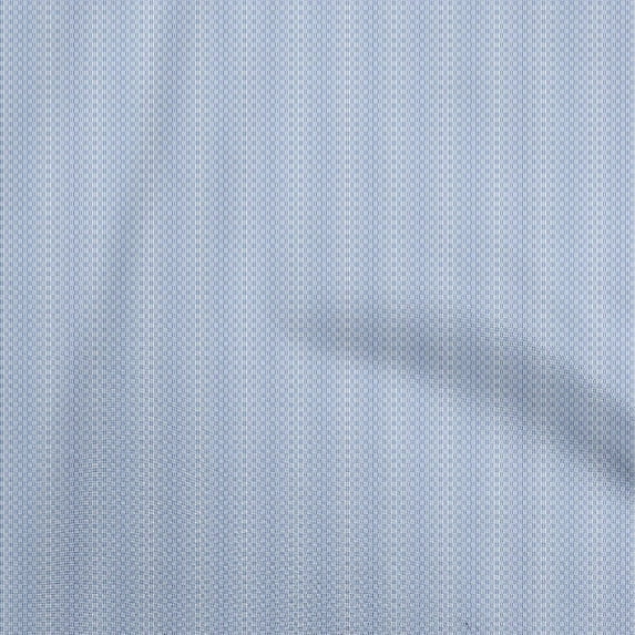 oneOone Silk Tabby Light Blue Fabric Stripes Lines Texture Craft Projects Decor Fabric Printed By The Yard 42 Inch Wide