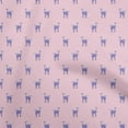 thumbnail image 1 of oneOone Silk Tabby Light Pink Fabric Animal Fabric For Sewing Printed Craft Fabric By The Yard 42 Inch Wide, 1 of 5