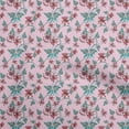 thumbnail image 1 of oneOone Silk Tabby Light Pink Fabric Florals Fabric For Sewing Printed Craft Fabric By The Yard 42 Inch Wide, 1 of 4