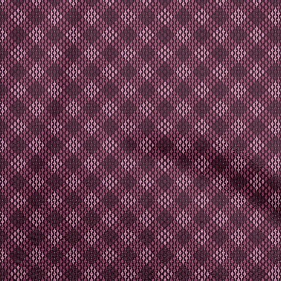 oneOone Silk Tabby Maroon Fabric Block Diy Clothing Quilting Fabric Print Fabric By Yard 42 Inch Wide-MA