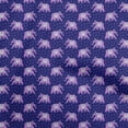 thumbnail image 1 of oneOone Silk Tabby Medium Blue Fabric Elephant Dress Material Fabric Print Fabric By The Yard 42 Inch Wide, 1 of 5
