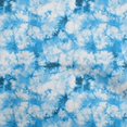 thumbnail image 1 of oneOone Silk Tabby Medium Blue Fabric Tie Dye Fabric For Sewing Printed Craft Fabric By The Yard 42 Inch Wide, 1 of 1